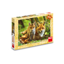 Puzzle Liška s mláďátkem 300 xl dílků