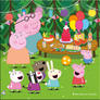 Puzzle Peppa Pig: Na prázdninách 3x55 dílků