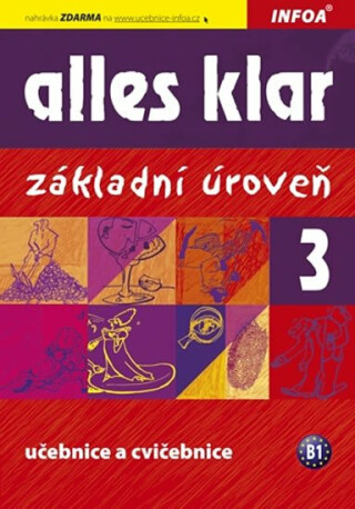 Alles klar 3ab - učebnice + cvičebnice - Krystyna Luniewska