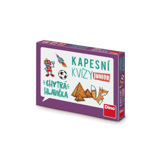 Hra Kapesní kvízy Junior Chytrá hlavička - neuveden
