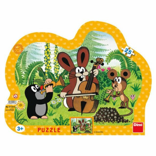 Puzzle 25 Krtek muzikant - Zdeněk Miler