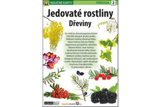 Naučné karty Jedovaté rostliny Dřeviny - neuveden